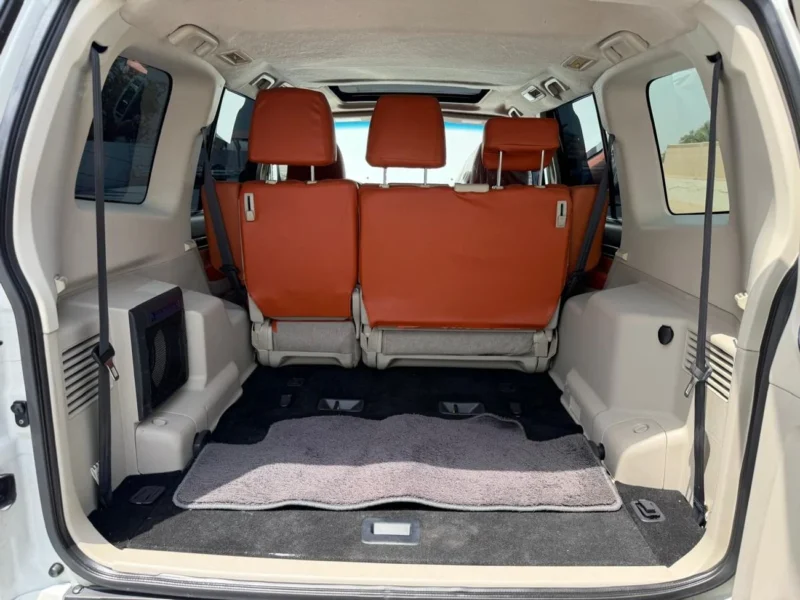 2017 Mitsubishi Pajero 3.5L 6 Cylinders Petrol Engine White Tan SUV Full Option GCC Signature Version