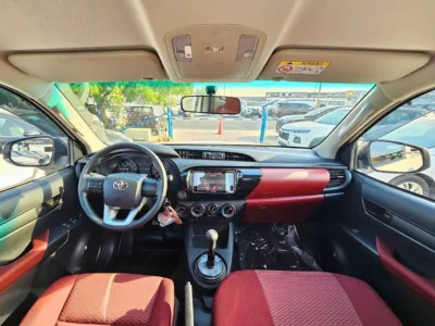 2026 Toyota Hilux SINGLE CABIN 2.4L 4 Cylinder DIESEL Engine M/T White Red Pickup Truck GCC