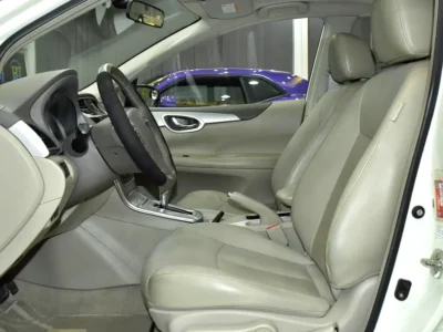 2016 Nissan Tiida SL Plus 1.8-liter 4-cylinder Petrol Engine White Beige Hatchback GCC Specs