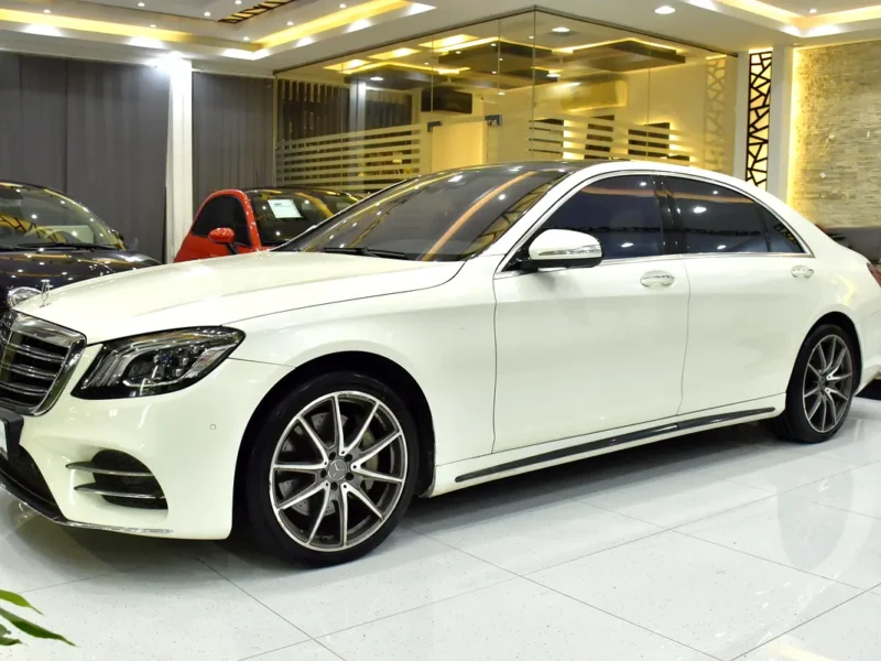 2016 Mercedes-Benz S 550 4.7 Litres Twin-Turbo V8 Petrol Engine White Sedan American Specs