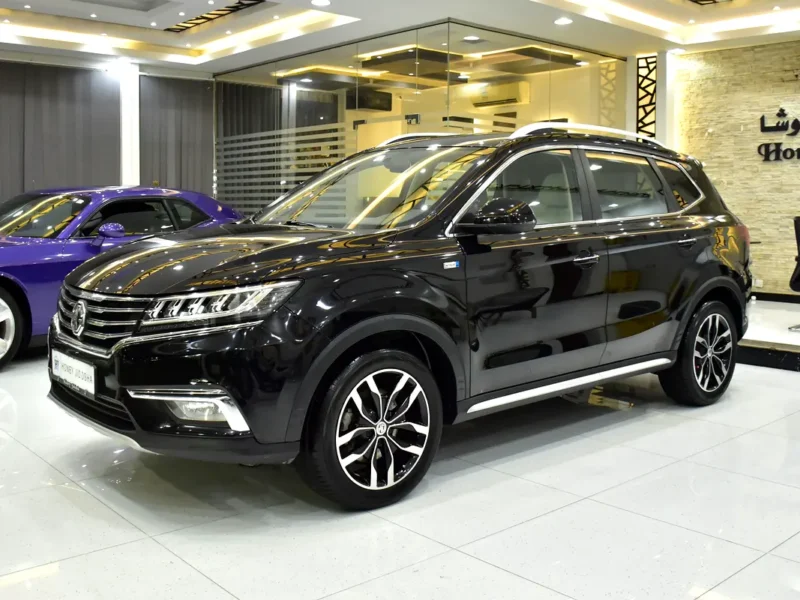 2021 MG RX5 Luxury 1.5-litre Turbocharged 4-cylinder Petrol Engine Black Beige SUV GCC Specs