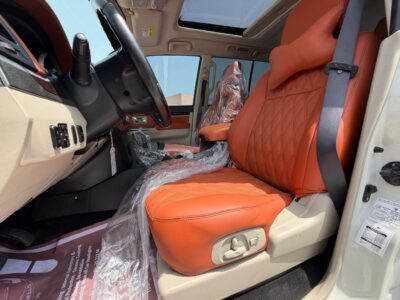 2017 Mitsubishi Pajero 3.5L 6 Cylinders Petrol Engine White Tan SUV Full Option GCC Signature Version