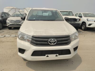 2026 Toyota Hilux NARROW BODY BASIC 2.4L 4 Cylinder DIESEL Engine M/T White Grey Pickup Truck