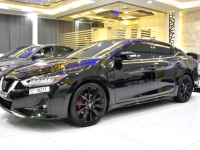 2020 Nissan Maxima SR 3.5-liter V6 Petrol Engine Black Sedan American Specs