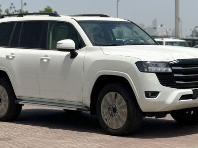 2024 Toyota Land Cruiser GXR 4.0 Litres Petrol V6 Engine White Beige SUV GCC Specs