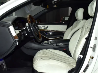 2016 Mercedes-Benz S 550 4.7 Litres Twin-Turbo V8 Petrol Engine White Sedan American Specs