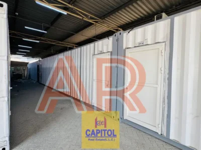 Safe And Secure Container Storage Office Space Container Under Shed in Very Cheap Price (AR)