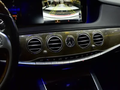 2016 Mercedes-Benz S 550 4.7 Litres Twin-Turbo V8 Petrol Engine Silver Black Sedan American Specs