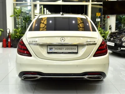 2016 Mercedes-Benz S 550 4.7 Litres Twin-Turbo V8 Petrol Engine White Sedan American Specs