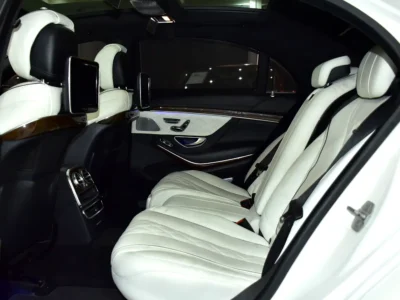 2016 Mercedes-Benz S 550 4.7 Litres Twin-Turbo V8 Petrol Engine White Sedan American Specs
