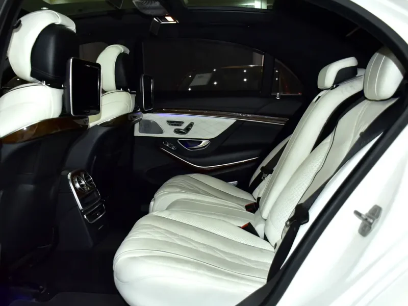 2016 Mercedes-Benz S 550 4.7 Litres Twin-Turbo V8 Petrol Engine White Sedan American Specs