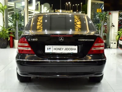 2007 Mercedes-Benz C-Class C180 Kompressor 1.8L Supercharged 4-Cylinder Petrol Black Beige Sedan
