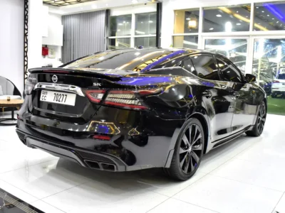 2020 Nissan Maxima SR 3.5-liter V6 Petrol Engine Black Sedan American Specs