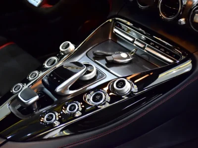 2016 Mercedes-Benz AMG GT S 4.0-liter Twin-Turbocharged V8 Engine Grey Black Sports Car