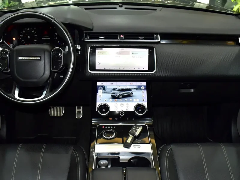 2018 Land Rover Range Rover Velar P380 SE 3.0L supercharged V6 Engine Grey Black SUV