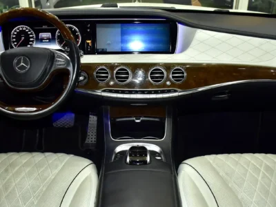 2016 Mercedes-Benz S 550 4.7 Litres Twin-Turbo V8 Petrol Engine White Sedan American Specs