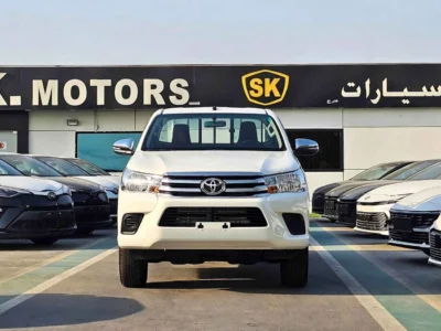 2026 Toyota Hilux SINGLE CABIN 2.4L 4 Cylinder DIESEL Engine M/T White Red Pickup Truck GCC