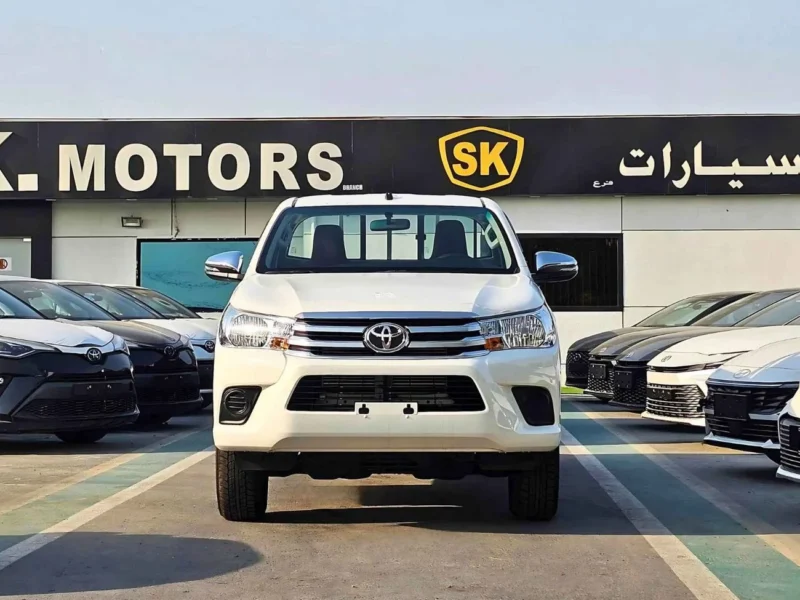 2026 Toyota Hilux SINGLE CABIN 2.4L 4 Cylinder DIESEL Engine M/T White Red Pickup Truck GCC