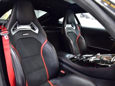 2016 Mercedes-Benz AMG GT S 4.0-liter Twin-Turbocharged V8 Engine Grey Black Sports Car