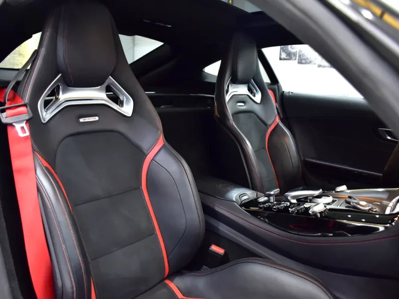2016 Mercedes-Benz AMG GT S 4.0-liter Twin-Turbocharged V8 Engine Grey Black Sports Car