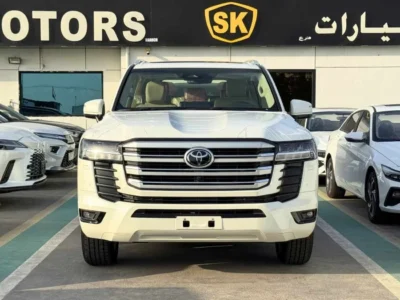 2026 Toyota Land Cruiser GXR 4.0 Litres Petrol V6 Engine White Beige SUV GCC Specs High Option
