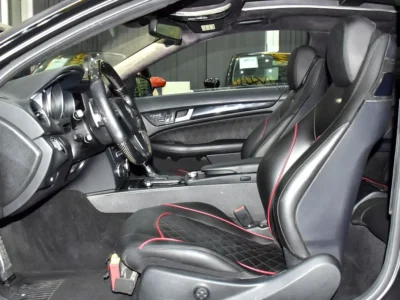 2013 Mercedes-Benz C-Class C63 AMG 6.3 Litres V8 Petrol Engine Black Coupe GCC Specs