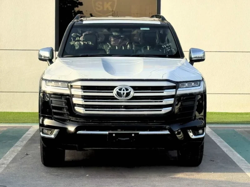 2026 Toyota Land Cruiser VX 3.5 Litres V6 TWIN TURBO Petrol Engine Black SUV