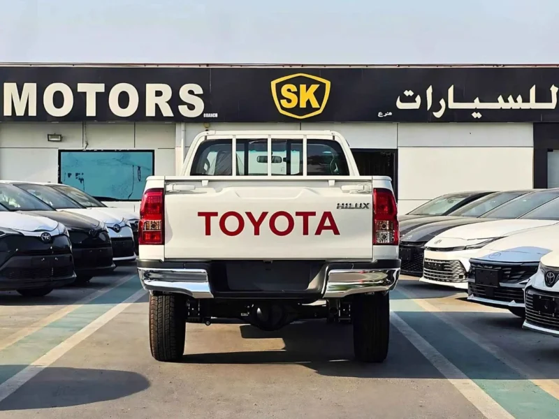 2026 Toyota Hilux SINGLE CABIN 2.4L 4 Cylinder DIESEL Engine M/T White Red Pickup Truck GCC