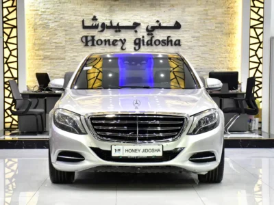 2016 Mercedes-Benz S 550 4.7 Litres Twin-Turbo V8 Petrol Engine Silver Black Sedan American Specs