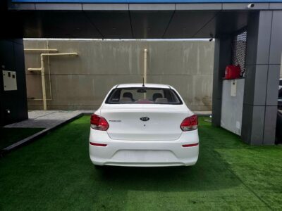 2021 Kia Pegas EX 1.4 Litres V4 Petrol Engine White Grey Sedan GCC Specs SINGLE OWNER