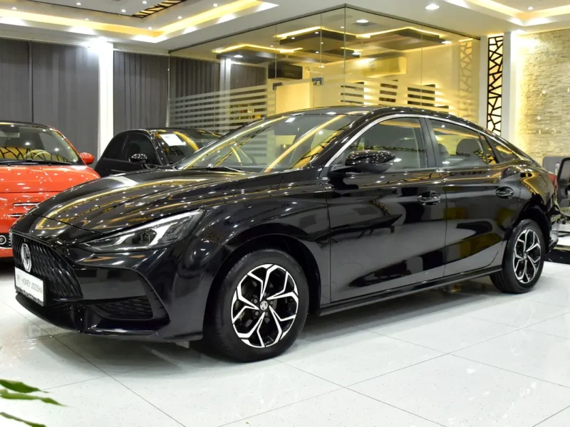 2022 MG GT Comfort 1.5-litre Turbocharged 4-cylinder Engine Black White Sedan GCC Specs