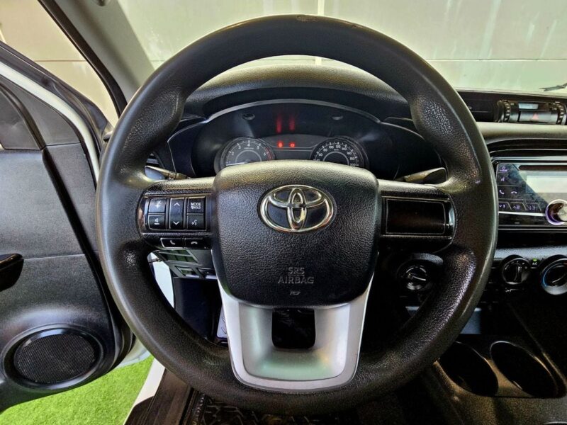 2019 Toyota Hilux ADVENTURE 2.7 Litres 4 Cylinders Petrol Engine White Black Pickup Truck
