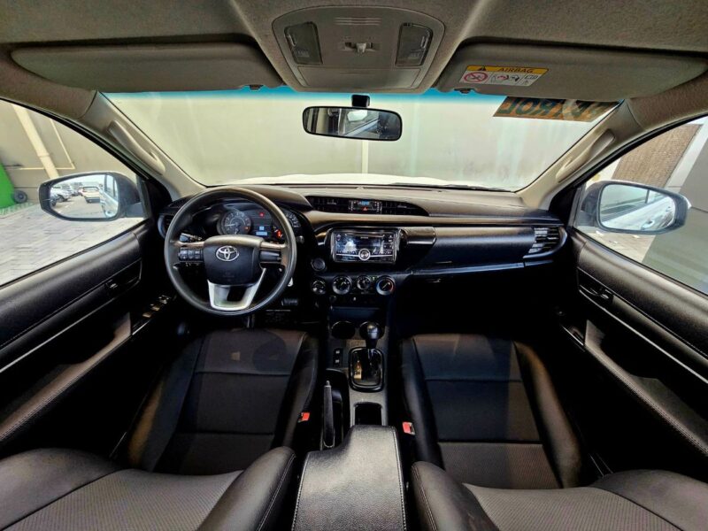 2019 Toyota Hilux ADVENTURE 2.7 Litres 4 Cylinders Petrol Engine White Black Pickup Truck