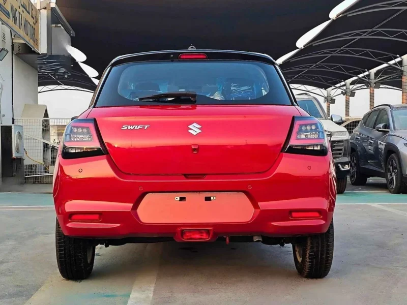 2025 Suzuki Swift GLX DUAL TONE 1.2L V4 PETROL Engine Red Black Hatchback GCC