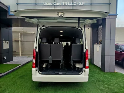 2024 Toyota Hiace GL PASSENGER 3.5 Litres V6 Petrol Engine MT White Grey Van GCC Specs