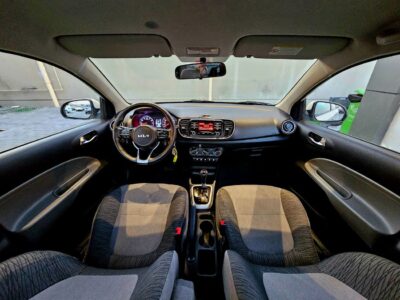2023 Kia Pegas EX 1.4 Litres V4 Petrol Engine White Grey Sedan GCC Specs LADY DRIVEN