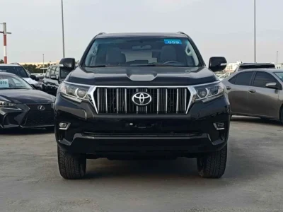 2021 Toyota Prado VXR 4.0 Litres V6 Petrol Engine Black Beige SUV GCC Specs Automatic