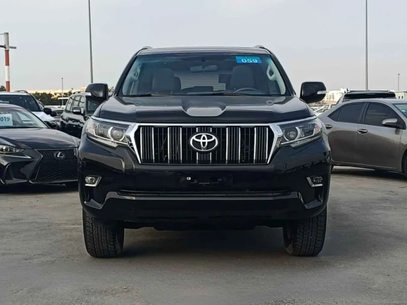 2021 Toyota Prado VXR 4.0 Litres V6 Petrol Engine Black Beige SUV GCC Specs Automatic