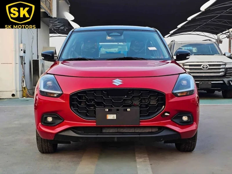 2025 Suzuki Swift GLX DUAL TONE 1.2L V4 PETROL Engine Red Black Hatchback GCC
