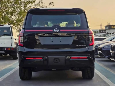 2026 Nissan Patrol LE PLATINUM 3.5 V6 TWIN TURBO PETROL Engine Black Tan SUV GCC
