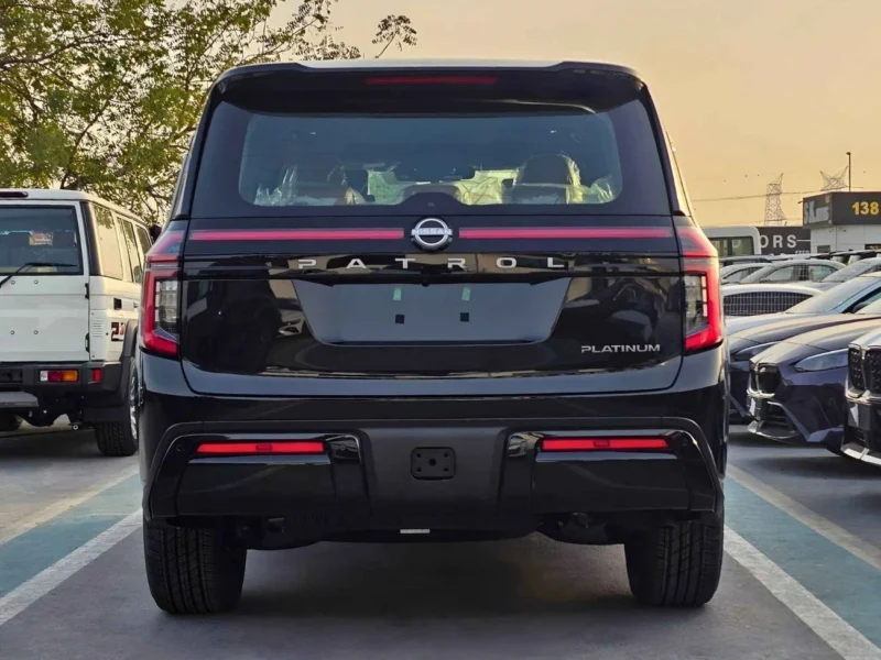 2026 Nissan Patrol LE PLATINUM 3.5 V6 TWIN TURBO PETROL Engine Black Tan SUV GCC