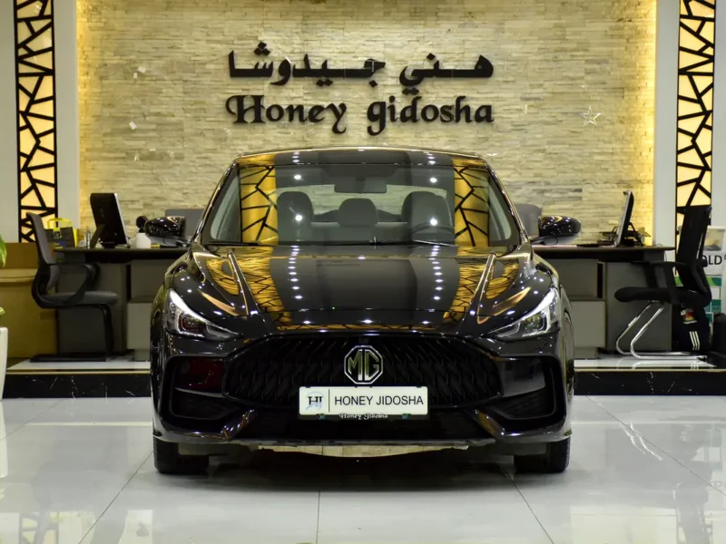 2022 MG GT Comfort 1.5-litre Turbocharged 4-cylinder Engine Black White Sedan GCC Specs