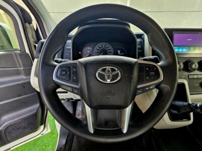 2024 Toyota Hiace GL PASSENGER 3.5 Litres V6 Petrol Engine MT White Grey Van GCC Specs