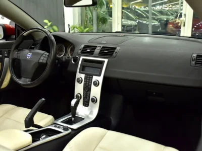 2011 Volvo C-Class T5 Prestige 2.5-liter Turbocharged inline-five Engine Red Beige Convertible GCC