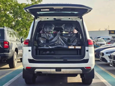 2025 Toyota Land Cruiser GR SPORT 3.5 Litres PETROL V6 Engine White Red SUV GCC