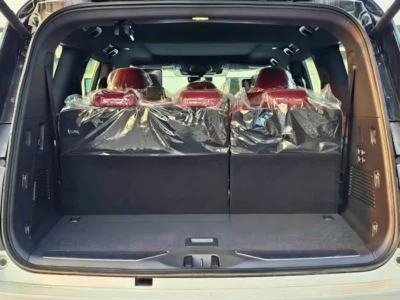 2026 Nissan Patrol SE PLATINUM 3.8-liter V6 Petrol Engine White Red SUV GCC Specs