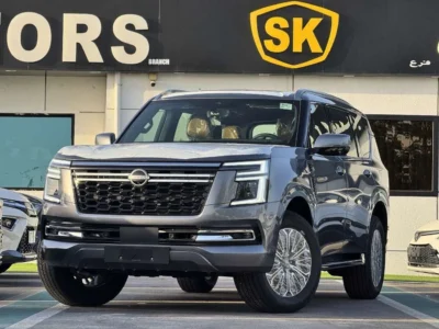 2026 Nissan Patrol SE PLATINUM 3.8-liter V6 Petrol Engine Grey Tan SUV GCC Specs