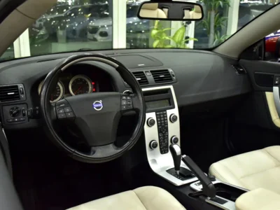 2011 Volvo C-Class T5 Prestige 2.5-liter Turbocharged inline-five Engine Red Beige Convertible GCC