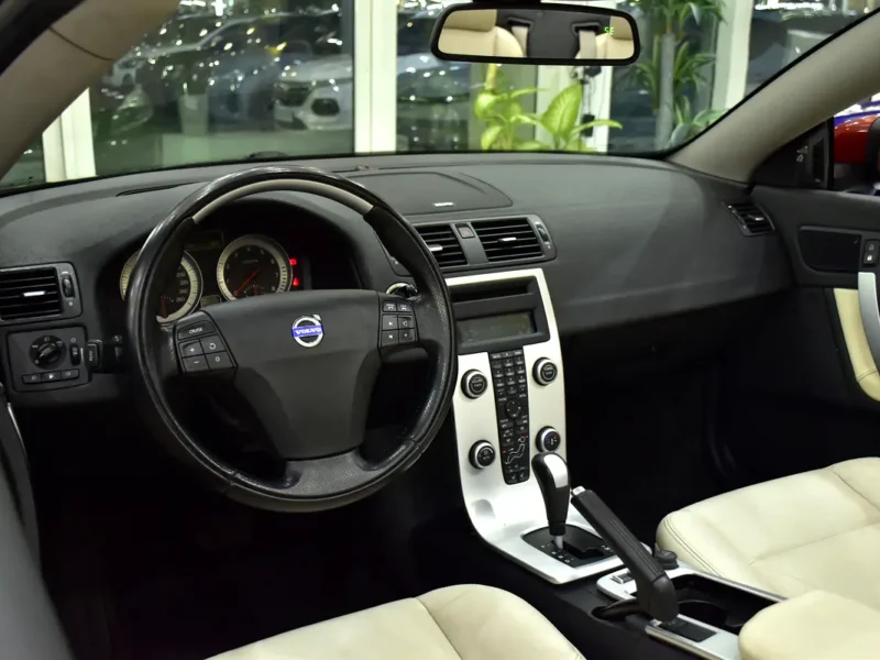 2011 Volvo C-Class T5 Prestige 2.5-liter Turbocharged inline-five Engine Red Beige Convertible GCC