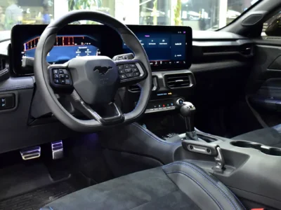 2025 Ford Mustang Dark Horse 5.0-liter Coyote V8 Petrol Engine Red Black Coupe GCC Specs